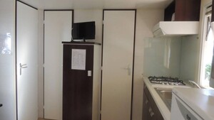 Stacaravan Confort FAMILY PLUS 32m² (3 Kamers - Overdekt terras ) INCLUDED TV