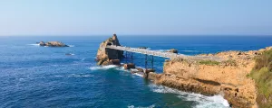 Rocher de la Vierge à Biarritz