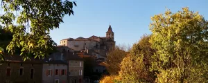 Laurac en Vivarais. Village perché en Ardèche