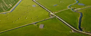 Angles _ Vendée _ Pays de la Loire _ Marais Poitevin vue du ciel | Resasol pour tous vos séjours de vacances, loisirs et événements