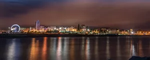 Figueira da Foz vue de nuit