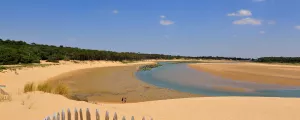 La plage du Veillon à Talmont-Saint-Hilaire