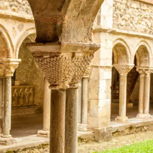 Architecture de l'église de Saint Lizier dans l'Ariège