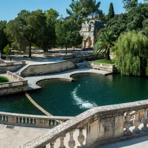 Jardin des Fontaines à Nîmes