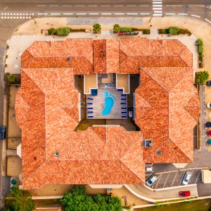 Résidence les Sables d'Or vue du ciel