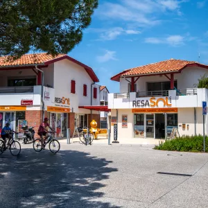 Agence Resasol à Vieux Boucau vue de la rue 