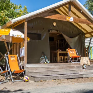 Hébergement en tente dans un camping 4 étoiles
