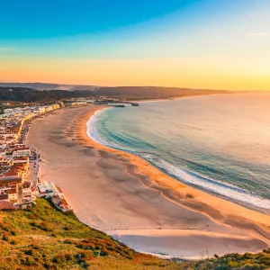 RESASOL PORTUGAL Nazaré municipalité dans la région de l'ouest dans le district de Leiria dans la province historique Estremadura en bord de mer