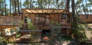 Premium Lodge met jacuzzi voor 4 personen