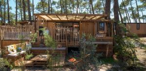 Premium Lodge met jacuzzi voor 4 personen