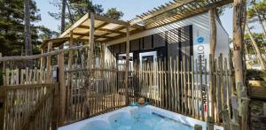 Premium Lodge met jacuzzi voor 2/3 personen