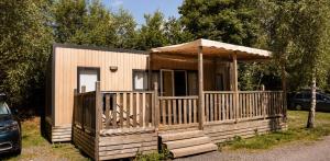 Premium stacaravan met 3 slaapkamers