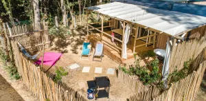 Stacaravan Garden 2sk | PREMIUM-31m²-AIRCO-TV-VW-Plancha-Bad-Gratis wifi-overdekt Terras