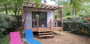 Chalet Cajou Confort 1 slaapkamer + overdekt terras 9m²