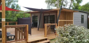 Chalet Badiane Premium 35m² - 2 slaapkamers - 2 badkamers + terras 19m² + airconditioning