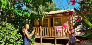 Stacaravan met airconditioning 4 slaapkamers + TV - by Maeva