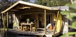 Cabaña Cotton Confort 32m² - 3 habitaciones + terraza cubierta + Lavavajilla