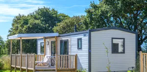Stacaravan Premium 32m² - 3 Slaapkamers - Overdekt terras - TV - Handdoeken