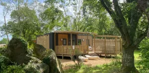 Cottage PREMIUM & SPA : 2 Schlafzimmer + Überdachte Terrasse + Geschirrspüler + TV (32m²/2024)