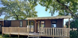 Mobile-home 3 bedrooms air-conditioning + TV