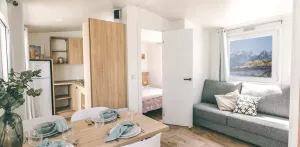 Stacaravan met airconditioning 3 slaapkamers + TV - by maeva