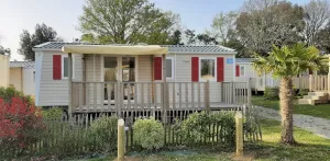 Stacaravan 2 slaapkamers
