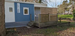 Mobil-home TRIO en bordure de rivière
