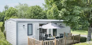 Stacaravan comfort 2 slaapkamers + TV