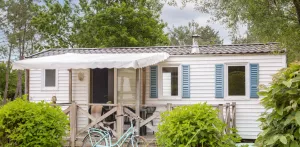 Stacaravan comfort 3 slaapkamers + TV