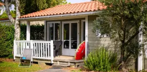 D/ COMFORT CHALET 2 slaapkamers - 35 m² - geïntegreerd terras