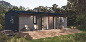 Lodge Ô COMFORT : 3 slaapkamers + 2 badkamers + Overdekt terras + TV (40 m²/2026)