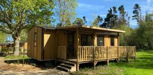 Lodge Ô COMFORT : 3 slaapkamers + 2 badkamers + Overdekt terras + Vaatwasser + TV (40 m²/2026)