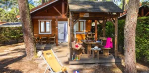 Houten Chalet 6P