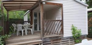 Stacaravan Lodgia Confort 24m² (2 kamers) + overdekt terras 9m²