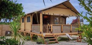 Op palen Lodge Confort 34m² (2 kamers) Overdekt terras 10m²