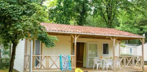 Chalet 3sk (zonder TV) | STANDARD - 32m² - overdekt terras