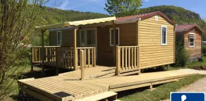Cottage Caborde voor mindervaliden - 32m² - 2 slaapkamers, volledig toegankelijk voor de rolstoelen