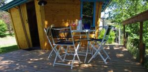 Cabin Robinson 15m² - 1 slaapkamer - badkamer + terrace 14m²