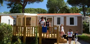 Stacaravan Luxe met airconditioning 3 slaapkamers + TV - by maeva