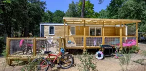 Stacaravan Family 4sk | PREMIUM - 38m²-AIRCO-TV-Vaatwasser-Plancha-Gratis wifi-Terras XXL overdekt