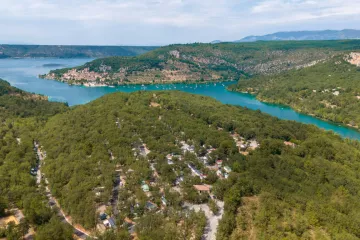 Campingplatz Lac de Sainte Croix