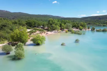 Campingplatz Lac de Sainte Croix