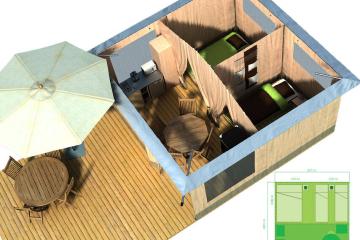 Flower Camping LA BEXANELLE