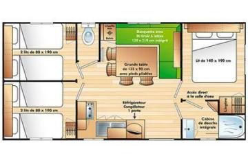 Flower Camping La Rivière