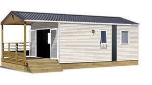 Mobil-home 4 pers. - Terrasse couverte - 2 chambres
