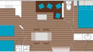 Sumba CLASSIC -2 habitaciones 32m²- *Aire acondicionado, terraza, TV*