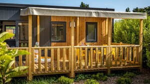 Cottage TY PREMIUM 2 slaapkamers + Overdekt terras + TV (32m²/2022)