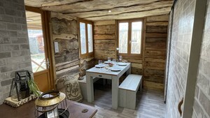Cottage AILME- 25m² - 2 bedrooms, an unusual chalet for druids 4 pers.