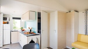 Mobil home Riviera 2 chambres 4/6 places, 31m², terrasse (modèle 2018-2019)