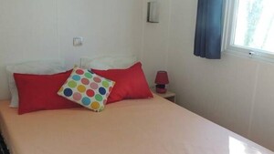 Mobil-home Confort TWIN 19m² (1 Bedroom - Terrace 12m²) + TV + CLIM